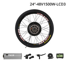 Load image into Gallery viewer, Electric Bike Kit 1500w Motor Wheel 48V E Bike Kit 1500W Wheel Motor Electric Bicycle Conversion Kit for 20-29in Rear Hub Motor