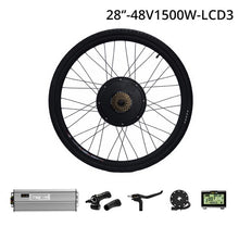 Load image into Gallery viewer, Electric Bike Kit 1500w Motor Wheel 48V E Bike Kit 1500W Wheel Motor Electric Bicycle Conversion Kit for 20-29in Rear Hub Motor