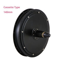 Load image into Gallery viewer, 48V 1500W Electric Bike Hub Motor Brushless Rear Hub Motor 1500W Freewheel / Cassette Electric Bicycle 1500W Hub Motor Wheel