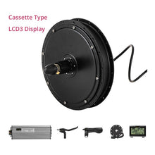 Load image into Gallery viewer, 48V 1500W Electric Bike Hub Motor Brushless Rear Hub Motor 1500W Freewheel / Cassette Electric Bicycle 1500W Hub Motor Wheel