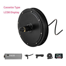 Load image into Gallery viewer, 48V 1500W Electric Bike Hub Motor Brushless Rear Hub Motor 1500W Freewheel / Cassette Electric Bicycle 1500W Hub Motor Wheel