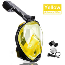 Load image into Gallery viewer, 2019 New Diving Mask Scuba Mask Underwater Anti Fog Full Face Snorkeling Mask Women Men Kids  Swimming Snorkel Diving Equipment