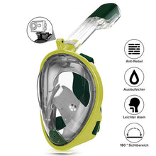 Load image into Gallery viewer, 2019 New Diving Mask Scuba Mask Underwater Anti Fog Full Face Snorkeling Mask Women Men Kids  Swimming Snorkel Diving Equipment