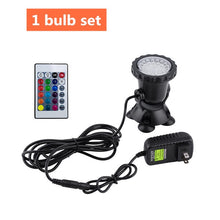 Load image into Gallery viewer, LED Underwater Lights Waterproof Lamp RGB 36leds Underwater Spot Light for Swimming Pool Fountains Pond Water Garden Aquarium