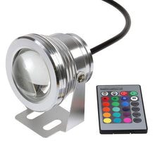 Load image into Gallery viewer, 2018 new 16 Colors 10W RGB 12V LED Underwater Fountain Light for Ponds Swimming Pool Aquarium Tank LED Light Lamp Waterproof