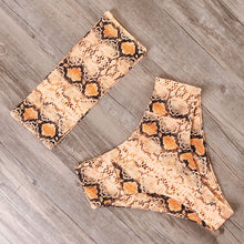 Load image into Gallery viewer, RUUHEE Bandage Bikini Swimwear Women Swimsuit High Waist Bikini Set 2020 Bathing Suit Push Up Maillot De Bain Femme Beachwear