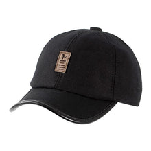 Load image into Gallery viewer, Autumn Winter Men Casual Hat Thicken Spring, Fall, Fashion Warm Eagle Logo, Letters Logo Baseball Solid Cap