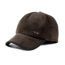 Load image into Gallery viewer, Autumn Winter Men Casual Hat Thicken Spring, Fall, Fashion Warm Eagle Logo, Letters Logo Baseball Solid Cap