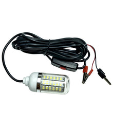 Load image into Gallery viewer, 3 Colors 12V 15W Fishing Light 108Pcs 2835 LED Underwater Fishing Light Lures Fish Finder Lamp High Attracts Prawns Squid Krill