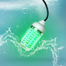Load image into Gallery viewer, 3 Colors 12V 15W Fishing Light 108Pcs 2835 LED Underwater Fishing Light Lures Fish Finder Lamp High Attracts Prawns Squid Krill