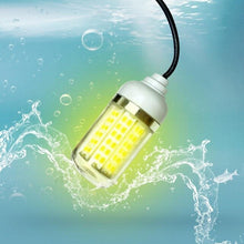 Load image into Gallery viewer, 3 Colors 12V 15W Fishing Light 108Pcs 2835 LED Underwater Fishing Light Lures Fish Finder Lamp High Attracts Prawns Squid Krill