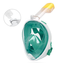 Load image into Gallery viewer, New Silicon Full Face Diving Mask Scuba Underwater Seaview Gear Swimming Snorkel Mask for Gopro Camera Holder Stand Set