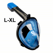 Load image into Gallery viewer, 2019 Full Face Snorkeling Masks Panoramic View Anti-fog Anti-Leak Swimming Snorkel Scuba Underwater Diving Mask GoPro Compatible