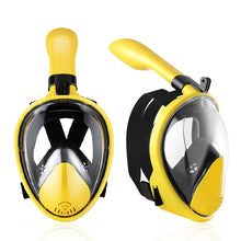 Load image into Gallery viewer, 2019 new Underwater Scuba Anti Fog Full Face Diving Mask Snorkeling Set Respiratory masks Safe swim mask