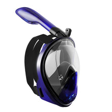 Load image into Gallery viewer, 2019 new Underwater Scuba Anti Fog Full Face Diving Mask Snorkeling Set Respiratory masks Safe swim mask