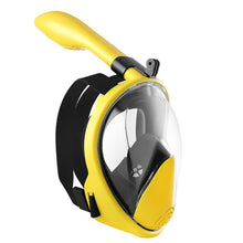 Load image into Gallery viewer, 2019 new Underwater Scuba Anti Fog Full Face Diving Mask Snorkeling Set Respiratory masks Safe swim mask