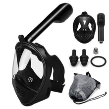 Load image into Gallery viewer, 2019 new Underwater Scuba Anti Fog Full Face Diving Mask Snorkeling Set Respiratory masks Safe swim mask