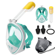 Load image into Gallery viewer, 2019 new Underwater Scuba Anti Fog Full Face Diving Mask Snorkeling Set Respiratory masks Safe swim mask