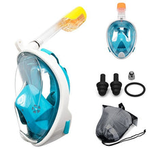Load image into Gallery viewer, 2019 New Underwater Scuba Anti Fog Full Face Diving Mask Snorkeling Set Respiratory masks Safe and waterproof Swimming Equipment