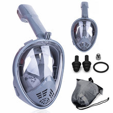 Load image into Gallery viewer, 2019 New Underwater Scuba Anti Fog Full Face Diving Mask Snorkeling Set Respiratory masks Safe and waterproof Swimming Equipment