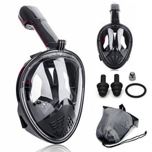 Load image into Gallery viewer, 2019 New Underwater Scuba Anti Fog Full Face Diving Mask Snorkeling Set Respiratory masks Safe and waterproof Swimming Equipment