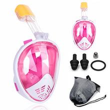 Load image into Gallery viewer, 2019 New Underwater Scuba Anti Fog Full Face Diving Mask Snorkeling Set Respiratory masks Safe and waterproof Swimming Equipment