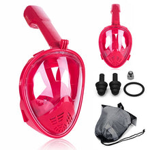 Load image into Gallery viewer, 2019 New Underwater Scuba Anti Fog Full Face Diving Mask Snorkeling Set Respiratory masks Safe and waterproof Swimming Equipment