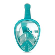 Load image into Gallery viewer, Anti-fog Snorkeling Tool Adjustable Non-toxic Diving Mask Silicone Beach Full Face 180 Degree Sealed Underwater Children
