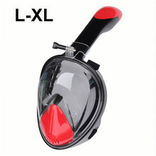 Load image into Gallery viewer, 2019 Full Face Snorkeling Masks Panoramic View Anti-fog Anti-Leak Swimming Snorkel Scuba Underwater Diving Mask GoPro Compatible
