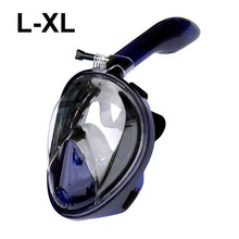 Load image into Gallery viewer, 2019 Full Face Snorkeling Masks Panoramic View Anti-fog Anti-Leak Swimming Snorkel Scuba Underwater Diving Mask GoPro Compatible
