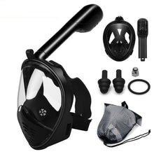 Load image into Gallery viewer, Scuba Diving Mask Full Face Snorkeling Mask Underwater Anti Fog Snorkeling Diving Mask For Swimming Spearfishing Dive Men
