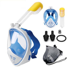 Load image into Gallery viewer, Scuba Diving Mask Full Face Snorkeling Mask Underwater Anti Fog Snorkeling Diving Mask For Swimming Spearfishing Dive Men
