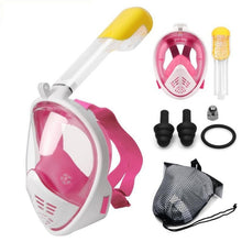 Load image into Gallery viewer, Scuba Diving Mask Full Face Snorkeling Mask Underwater Anti Fog Snorkeling Diving Mask For Swimming Spearfishing Dive Men
