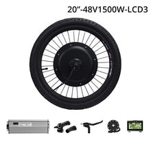 Load image into Gallery viewer, Electric Bike Kit 1500w Motor Wheel 48V E Bike Kit 1500W Wheel Motor Electric Bicycle Conversion Kit for 20-29in Rear Hub Motor
