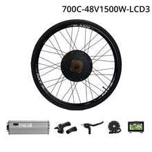 Load image into Gallery viewer, Electric Bike Kit 1500w Motor Wheel 48V E Bike Kit 1500W Wheel Motor Electric Bicycle Conversion Kit for 20-29in Rear Hub Motor
