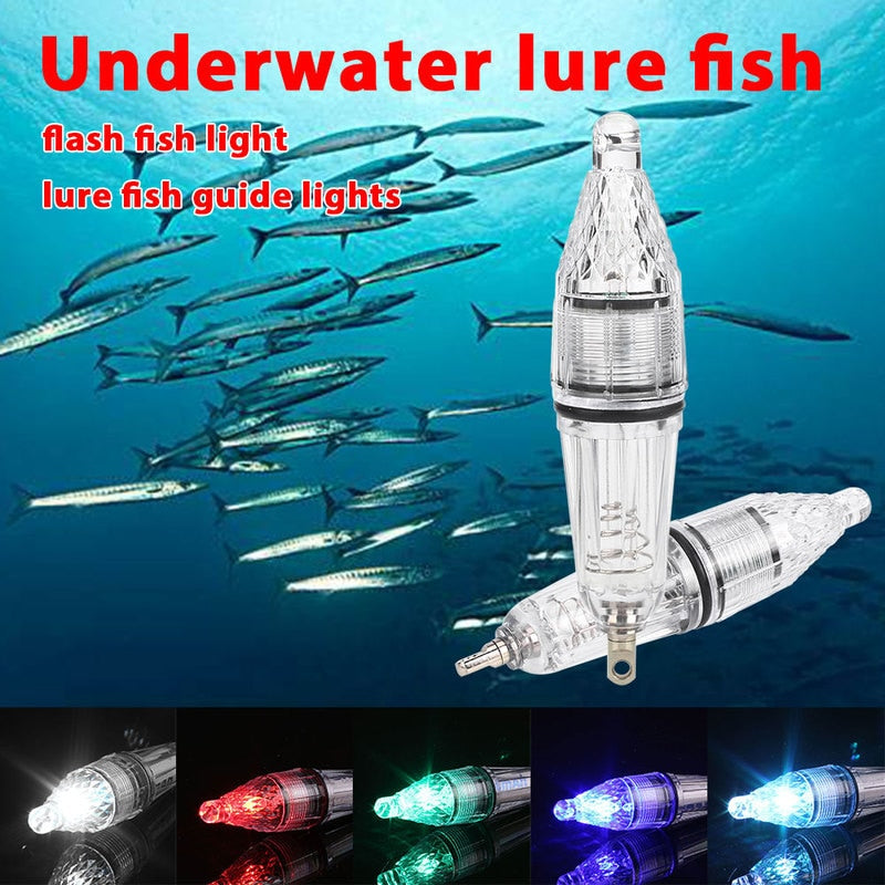 Deep Drop Fishing Light Multi Color Underwater Fish Attracting Indicator Lure LED Fishing Flash Light Bait Dropshipping