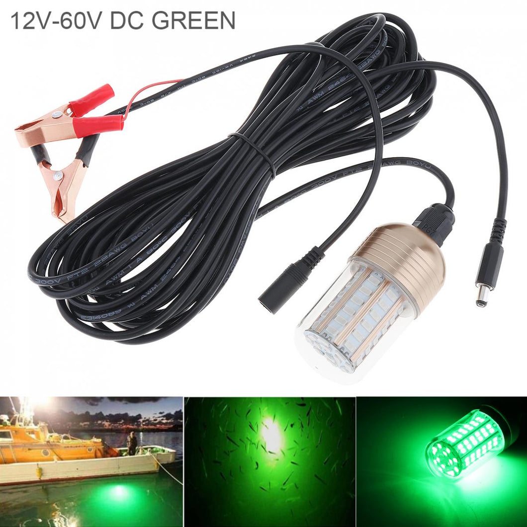 15W-30W 12V Fishing Blue Light 108pcs 2835 LED Underwater Fishing Light / Lures Fish Finder Lamp Attracts Prawns / Squid / Krill