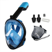 Load image into Gallery viewer, Diving Swimming Mask Full Face Snorkeling Mask Underwater Anti Fog Snorkel Mask Full Face Scuba Diving Equipment Women Men Kids
