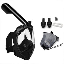 Load image into Gallery viewer, Diving Swimming Mask Full Face Snorkeling Mask Underwater Anti Fog Snorkel Mask Full Face Scuba Diving Equipment Women Men Kids
