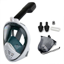 Load image into Gallery viewer, Diving Swimming Mask Full Face Snorkeling Mask Underwater Anti Fog Snorkel Mask Full Face Scuba Diving Equipment Women Men Kids
