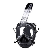 Load image into Gallery viewer, 2019 New Diving Mask Soft Nose Upgraded Full Face Scuba Mask One-piece Gasbag Underwater Anti-fog Snorkeling Mask For Kid Adults

