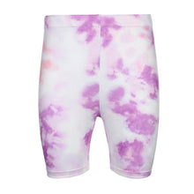 Load image into Gallery viewer, Sweetown Casual Tie Dye Two Piece Set Matching Sets Women Gym Clothing Short Sleeve Oversized Tshirt And Shorts Set Track Suits
