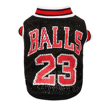 Load image into Gallery viewer, Summer Vest Small Dog Cat Dogs Clothing Cotton T Shirt Apparel Clothes No.23 Basketball Uniforms Dog Sportswear
