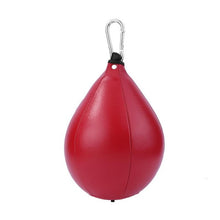 Load image into Gallery viewer, Boxing Pear Shape PU Speed Ball Swivel Punch Bag Punching Exercise Speedball Speed bag Punch Fitness Training Ball
