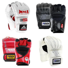 Load image into Gallery viewer, Hurricane Half Finger Gloves UFC Training MMA Sandbags Fighting Adults Boxing Gloves Sand/Karate/Muay Thai/Taekwondo Protector
