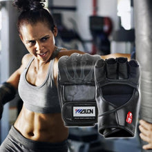 Load image into Gallery viewer, Hurricane Half Finger Gloves UFC Training MMA Sandbags Fighting Adults Boxing Gloves Sand/Karate/Muay Thai/Taekwondo Protector
