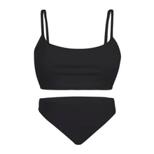 Load image into Gallery viewer, 2019 New Summer Women Solid Bikini Set Push-up UnPadded Bra Swimsuit Swimwear Triangle Bather Suit Swimming Suit biquini
