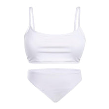 Load image into Gallery viewer, 2019 New Summer Women Solid Bikini Set Push-up UnPadded Bra Swimsuit Swimwear Triangle Bather Suit Swimming Suit biquini
