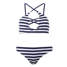 Load image into Gallery viewer, Sexy Women Bandage Bikini Set Push-up Lace up Swimming Suit 2019 NEW Swimwear Bathing Suit Spring Beach Suit 4Styles For Choice
