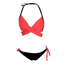 Load image into Gallery viewer, Bikini 2019 Swimwear Female Sexy Push Up Swimwear Women Two Piece Swimsuit Split Bikini Set Biquini Women Brazilian Bikini
